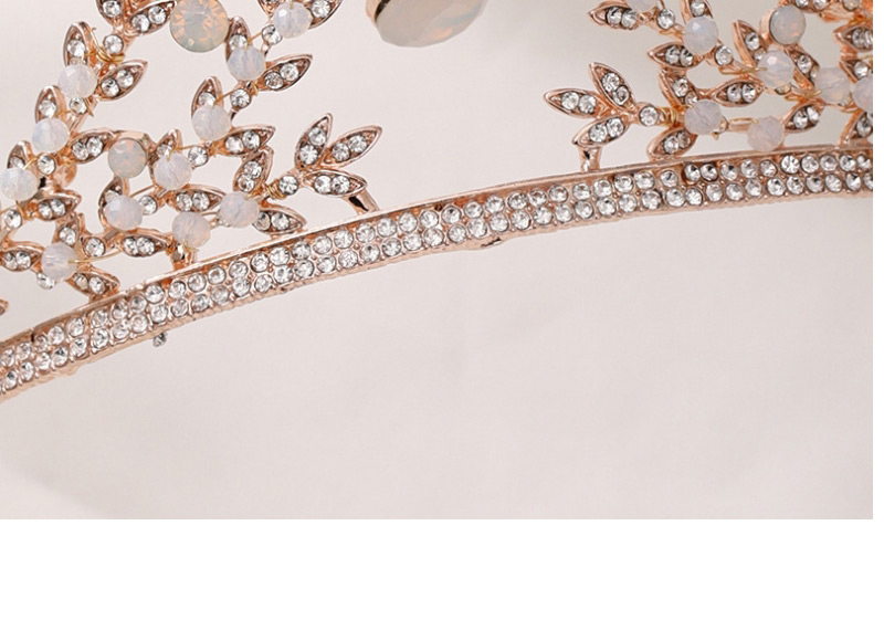 Fashion White Pure Hand-woven Flower Pearl Crystal Comb,Bridal Headwear