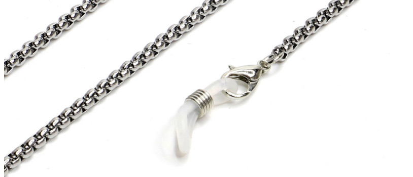 Fashion Silver Box Chain Stainless Steel Chain Non-slip Glasses Chain,Glasses Accessories