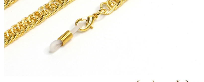 Fashion Golden Gold Chain Metal Anti-skid Thick Glasses Chain,Glasses Accessories