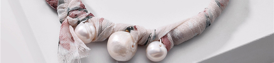 Fashion Gray Natural Shell Pearl Silk Woven Alloy Bracelet,Fashion Bangles