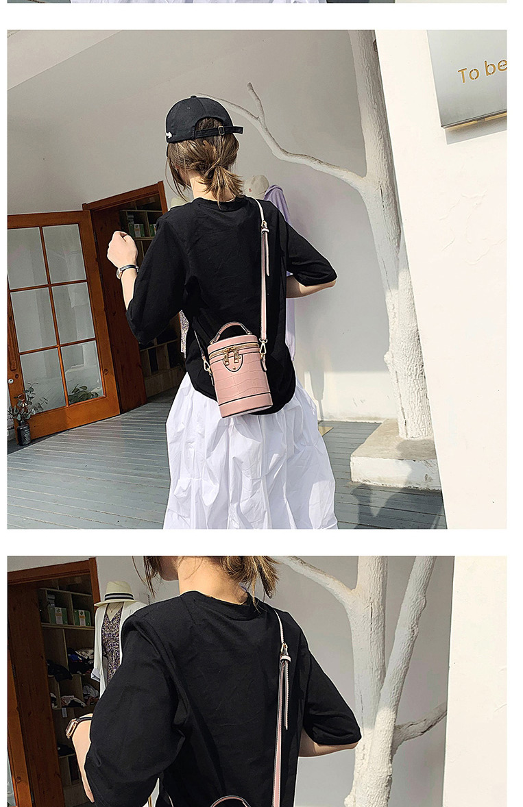 Fashion Black Stone Cross Stitch Shoulder Bag,Shoulder bags