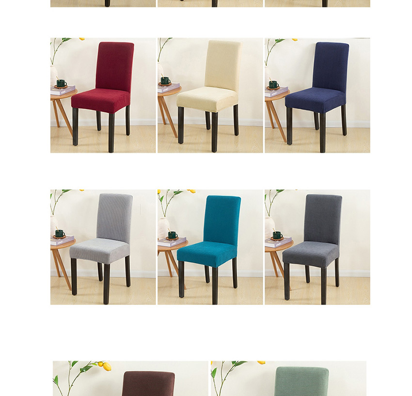 Fashion Qingshilan Solid Color Corn Wool Elastic Dustproof Seat Cover,Home Textiles