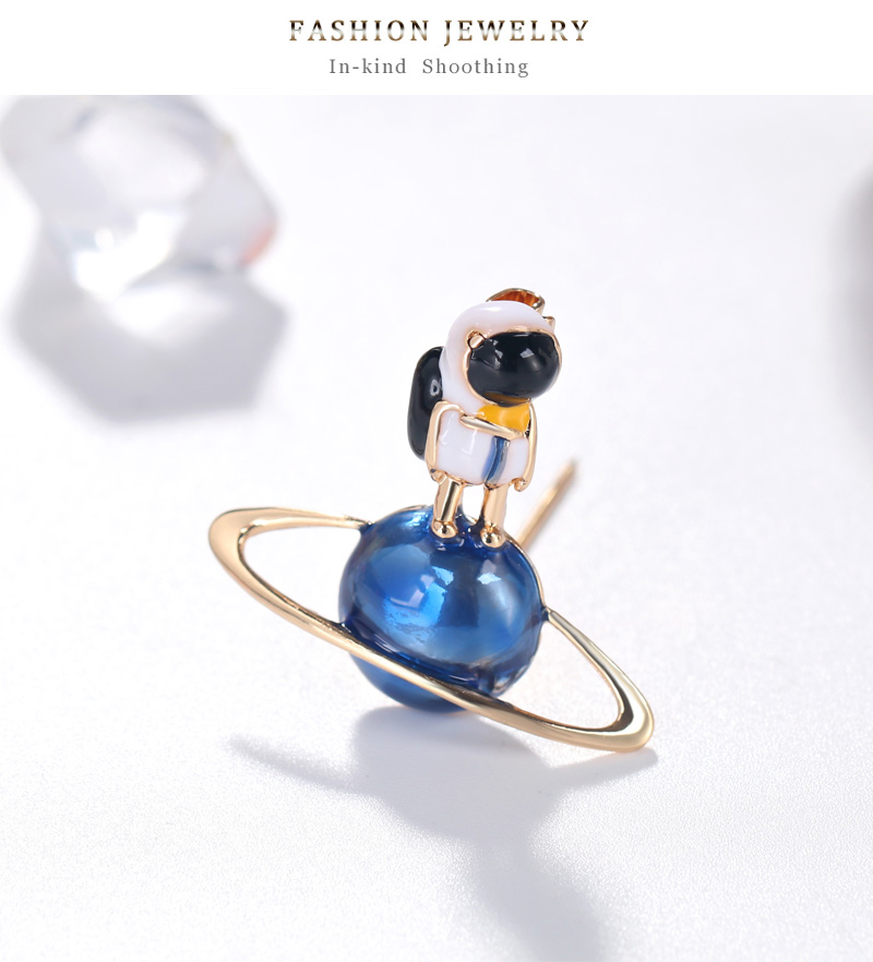 Fashion Planet Planet Alloy Oil Drop Brooch,Korean Brooches