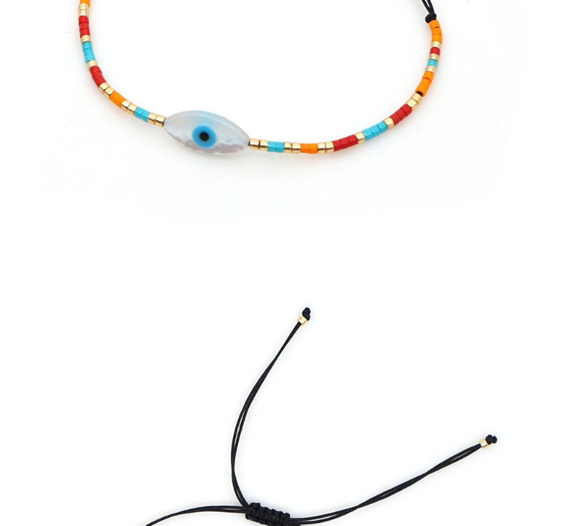Fashion Round Hand-woven Rice Beads Eye Adjustable Bracelet,Beaded Bracelet