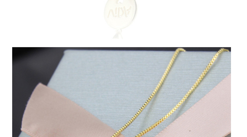 Fashion Platinum Copper Electroplated Zircon Letters Love Hollow Necklace,Necklaces