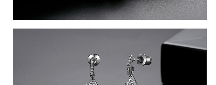 Fashion Platinum Pearl And Copper Zircon Stud Earrings,Earrings