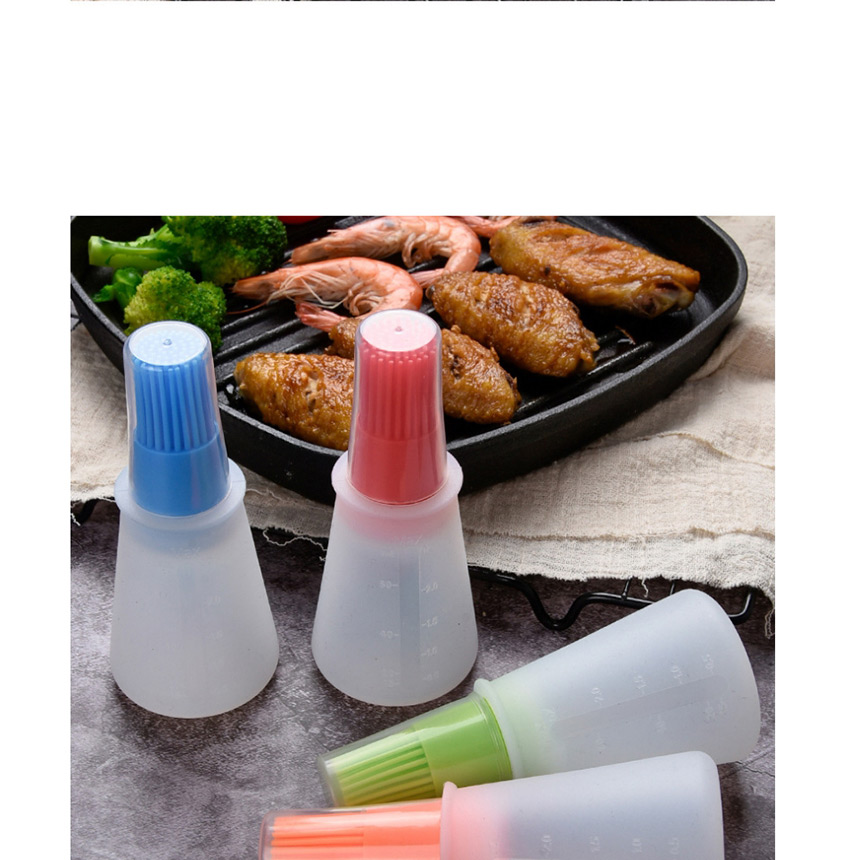 Fashion Orange (without Cover) (without Cover) Comes With High Temperature Silicone Oil Brush For Oil Bottle,Kitchen