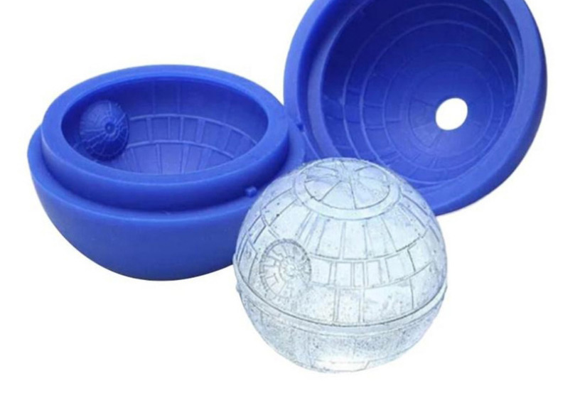 Fashion Blue Star Wars Ball Silicone Ice Mold,Kitchen