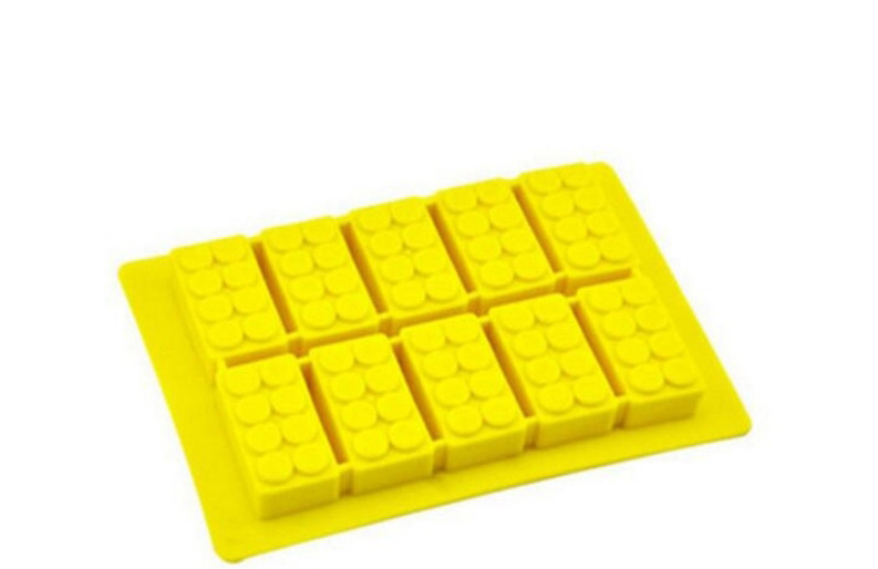Fashion Green Silicone Building Blocks Chocolate Ice Mould,Kitchen