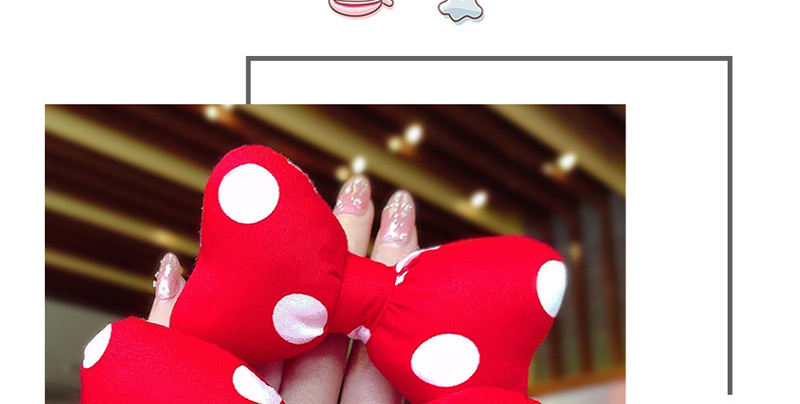 Fashion Parent-child Large Hair Rope Fabric Big Butterfly Wave Dot Sponge Children Hair Rope,Kids Accessories