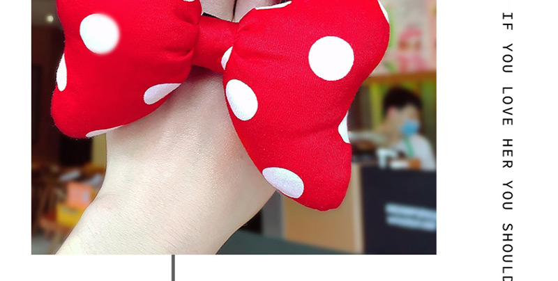 Fashion Parent-child Large Hair Rope Fabric Big Butterfly Wave Dot Sponge Children Hair Rope,Kids Accessories