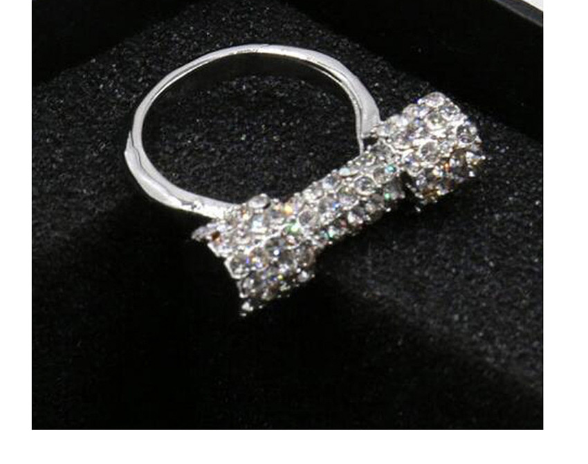 Fashion Full Diamond Bracelet Full Diamond Screw Opening Horseshoe Bracelet Necklace Ring,Fashion Rings