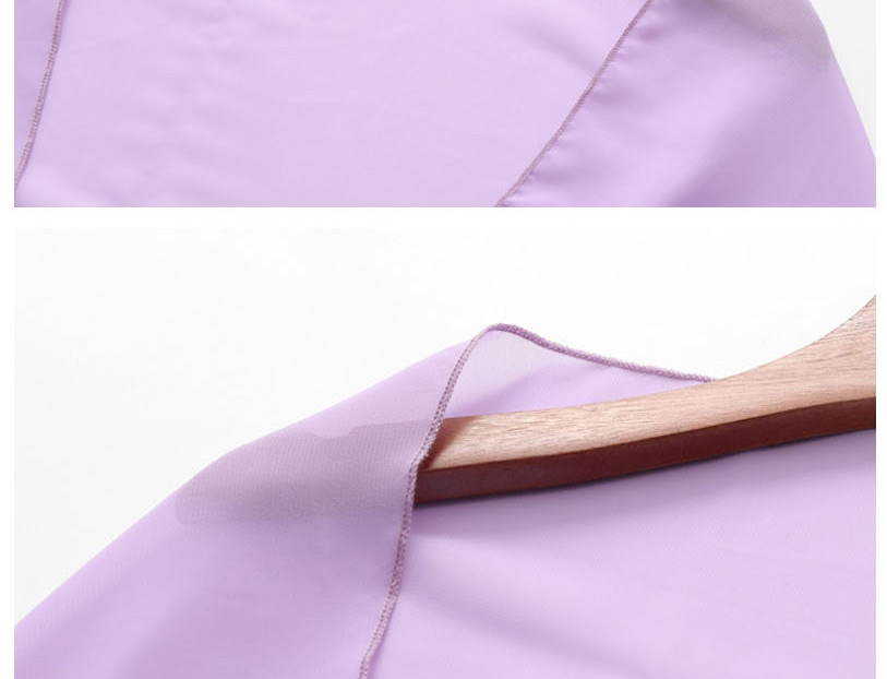 Fashion Purple Sunscreen With Fringed Shawl,Sunscreen Shirts