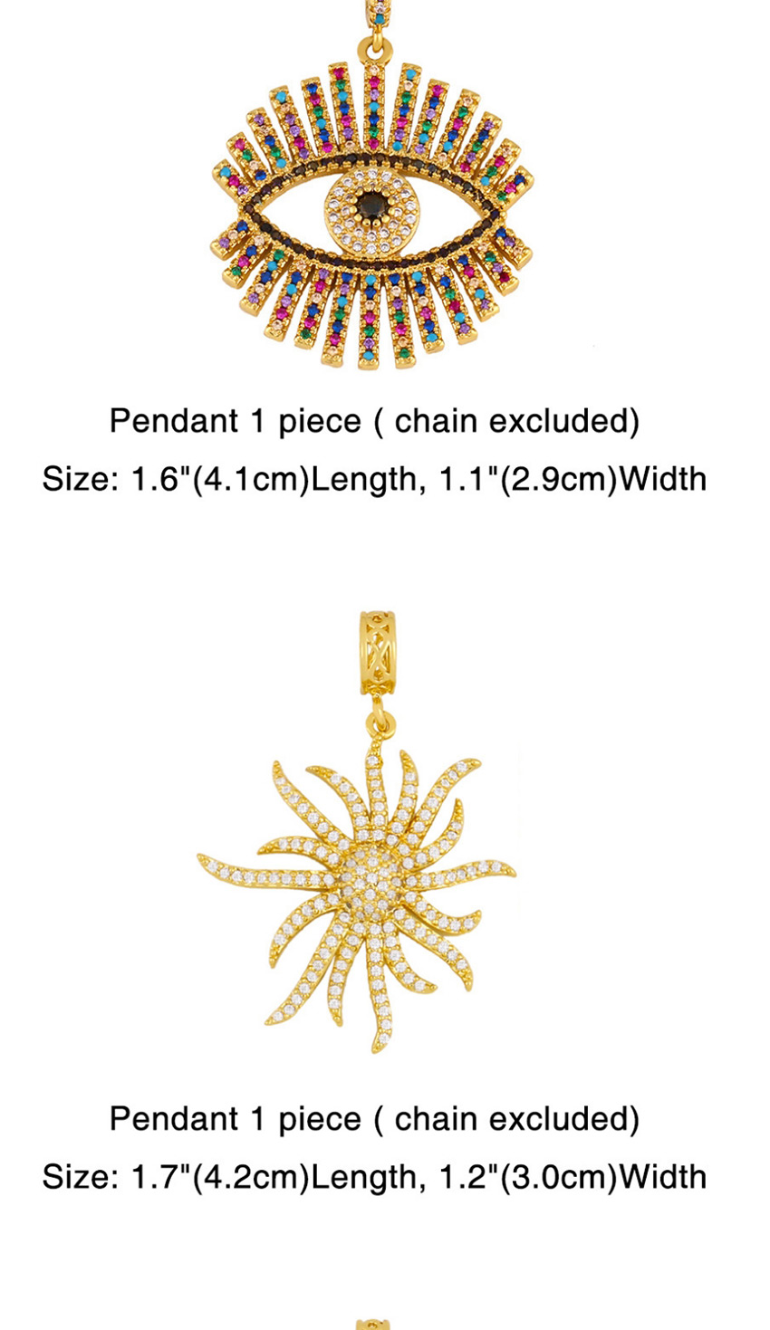 Fashion Key Chain Thick Chain Copper Inlaid Zircon Geometric Letter Openwork Necklace,Chains