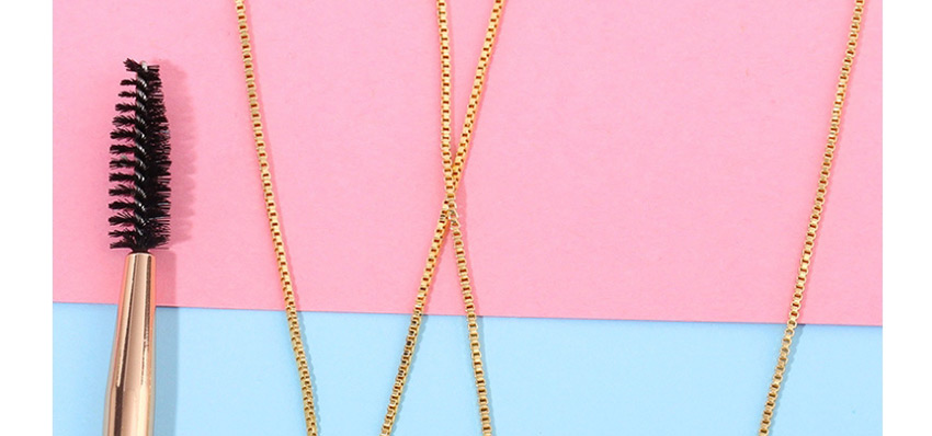 Fashion Strip Geometric Striped Snowflake Copper Inlaid Zircon Necklace,Pendants