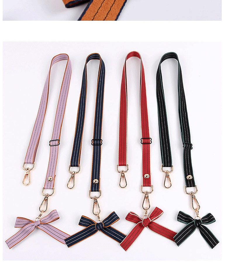 Fashion Orange Bar Bowknot Can Be Slinged Into One Integrated Backpack Type Wide Lanyard Strap,Computer supplies