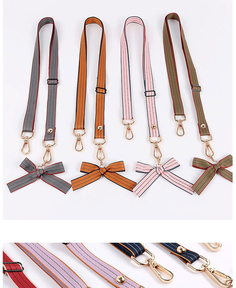 Fashion Vermicelli Bowknot Can Be Slinged Into One Integrated Backpack Type Wide Lanyard Strap,Computer supplies