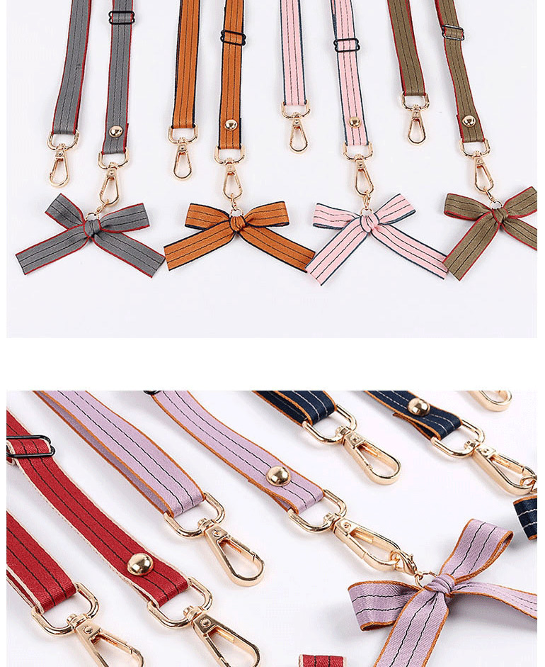 Fashion Pure Apricot Bowknot Can Be Slinged Into One Integrated Backpack Type Wide Lanyard Strap,Computer supplies
