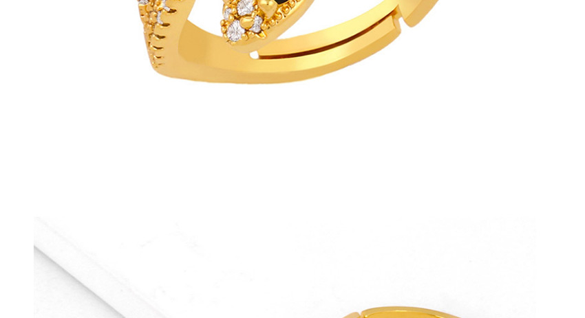 Fashion White Copper Inlaid Zircon Openwork Ring,Fashion Rings