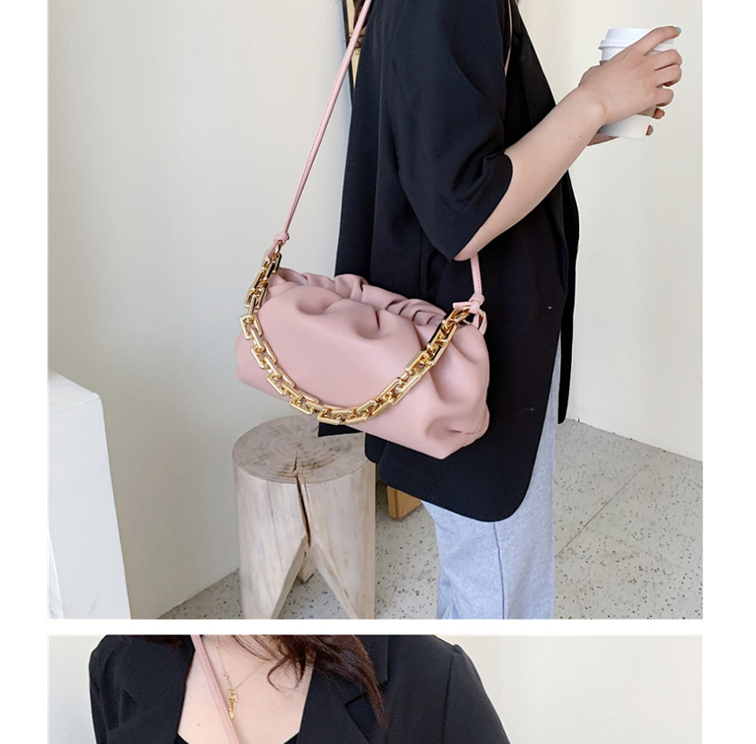 Fashion Black Cloud Chain Shoulder Armpit Bag,Messenger bags
