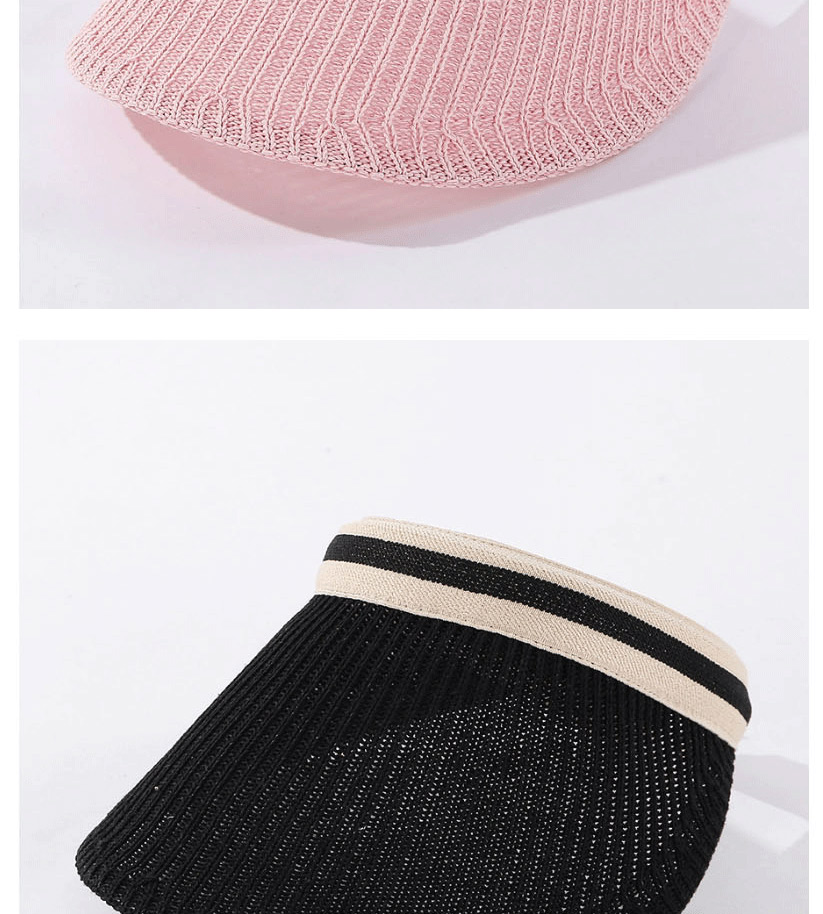 Fashion Bean Paste Knitted Breathable Sunscreen Top Hat,Sun Hats