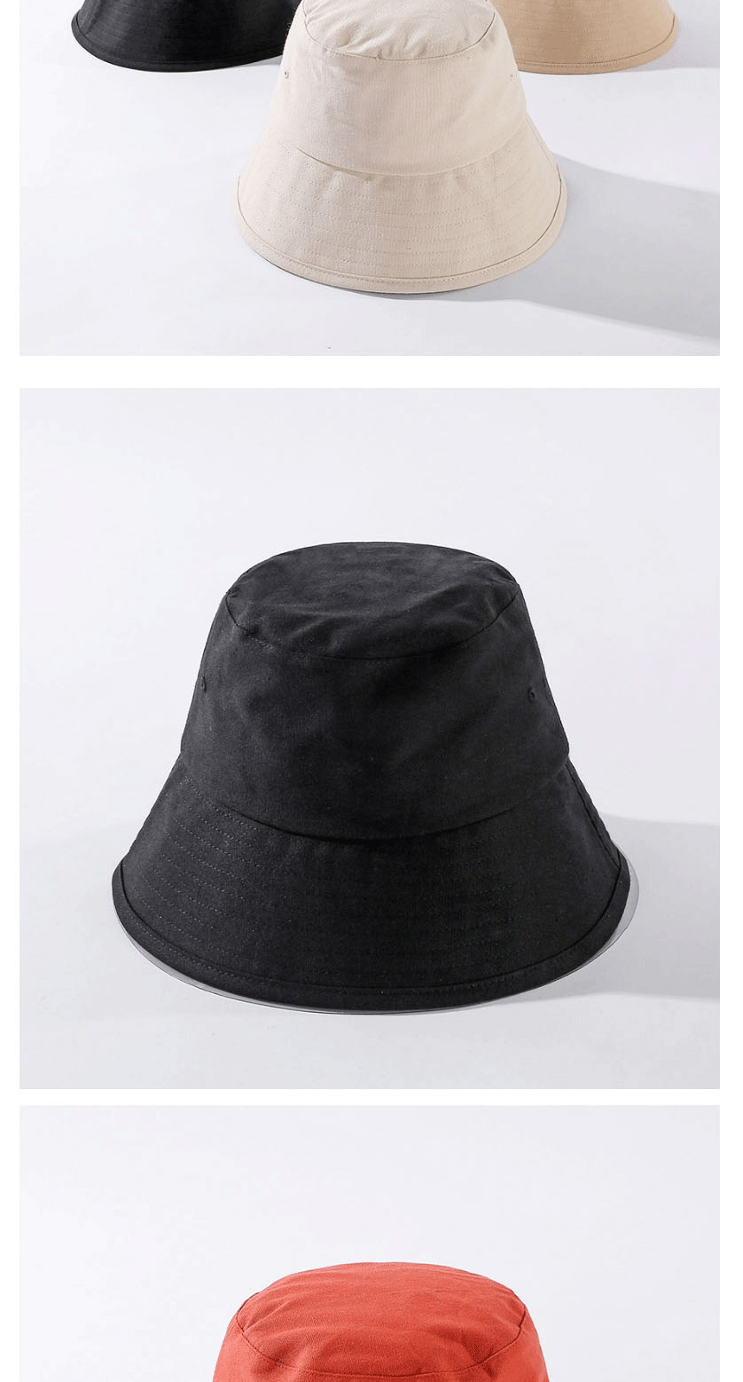 Fashion Dark Blue Pure Color Fisherman Hat,Sun Hats
