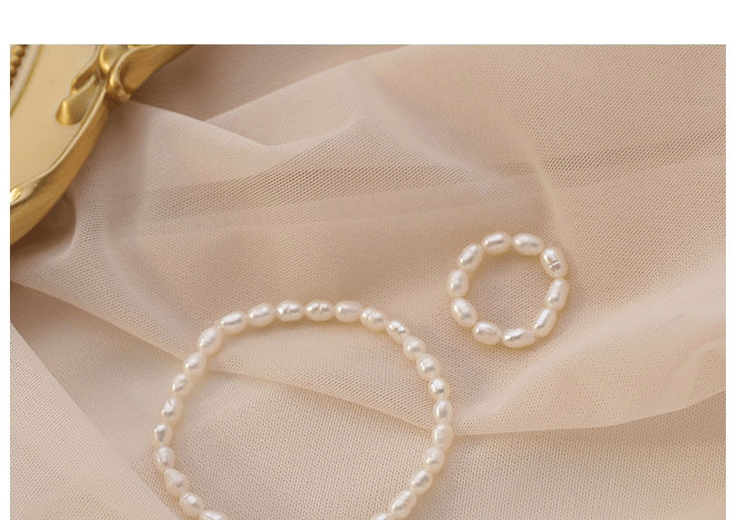 Fashion Bracelet Irregular Pearl Bracelet Single Ring,Fashion Rings