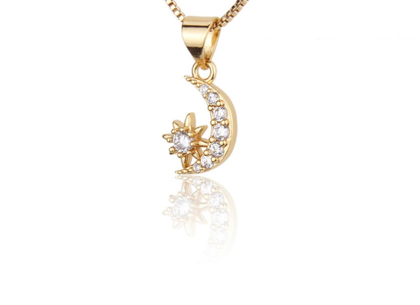 Fashion Golden Xingyue Gold Plated Diamond Earring Necklace Set,Jewelry Sets