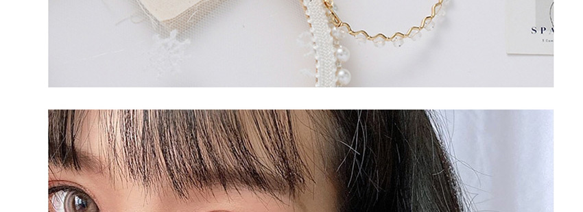Fashion White Crystal Circle Wave Pattern Alloy Earrings,Hoop Earrings