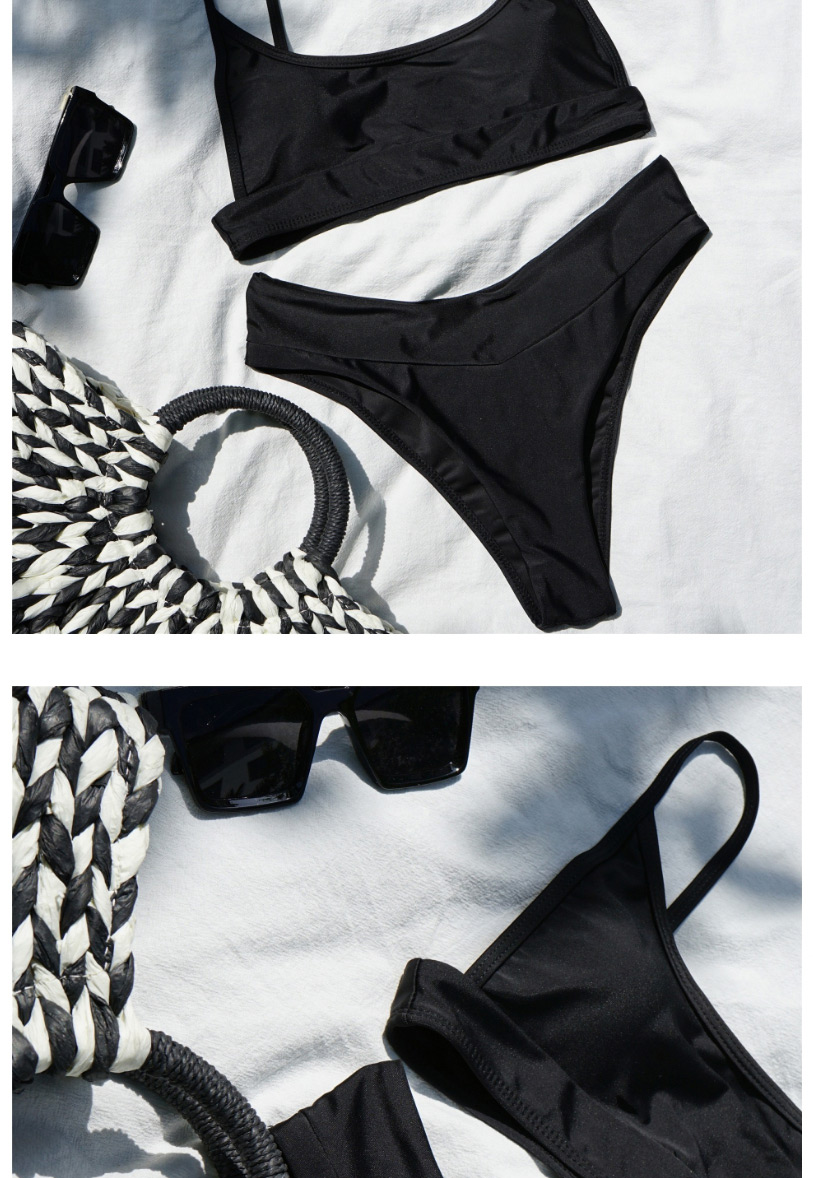 Fashion White Snake Pattern Printed Vest Split Swimsuit,Bikini Sets