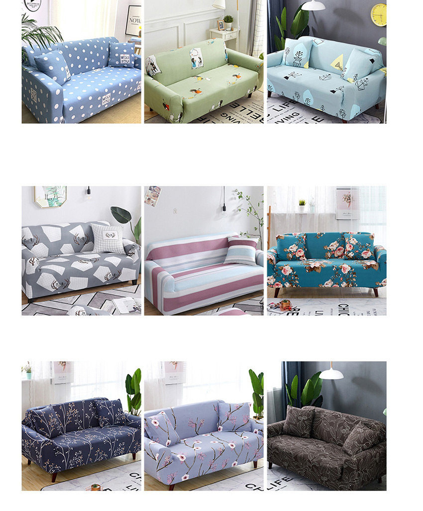 Fashion Low-key Multifunctional Knitted Stretch Printed Sofa Cover,Home Textiles