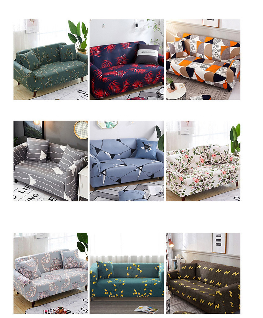 Fashion Got You Multifunctional Knitted Stretch Printed Sofa Cover,Home Textiles