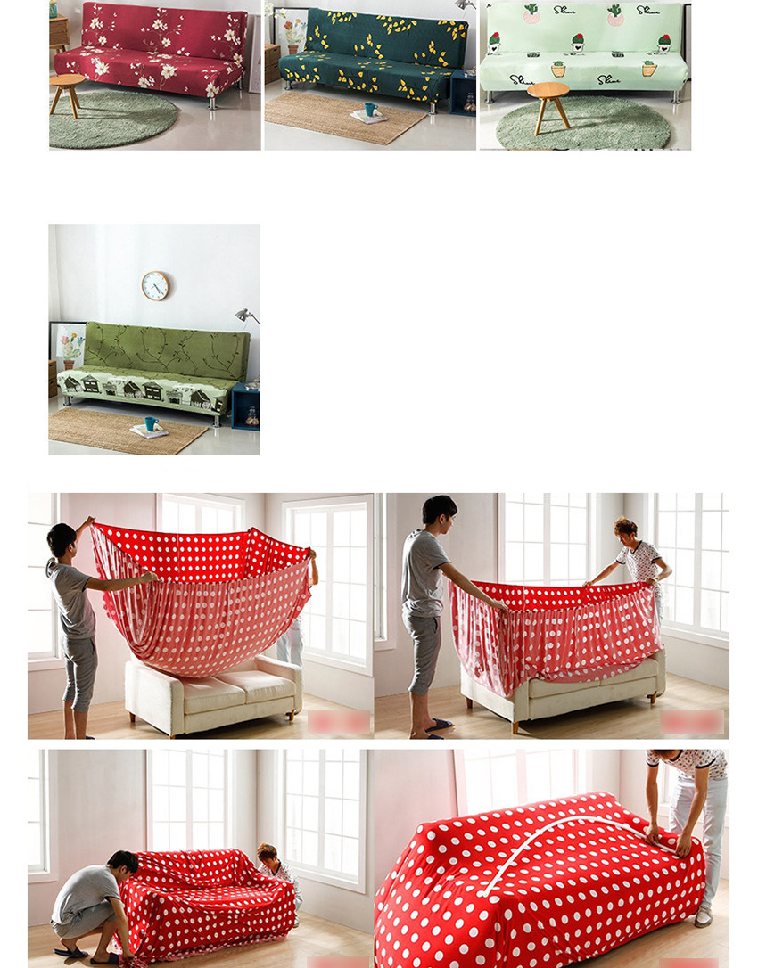 Fashion Geometric All-inclusive Stretch-knit Printed Sofa Cover,Home Textiles