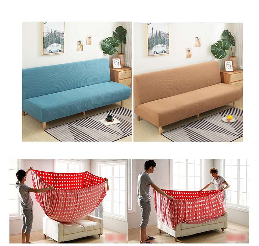 Fashion Pullland Solid Color Corn Wool All-inclusive Dustproof Stretch Sofa Cover,Home Textiles