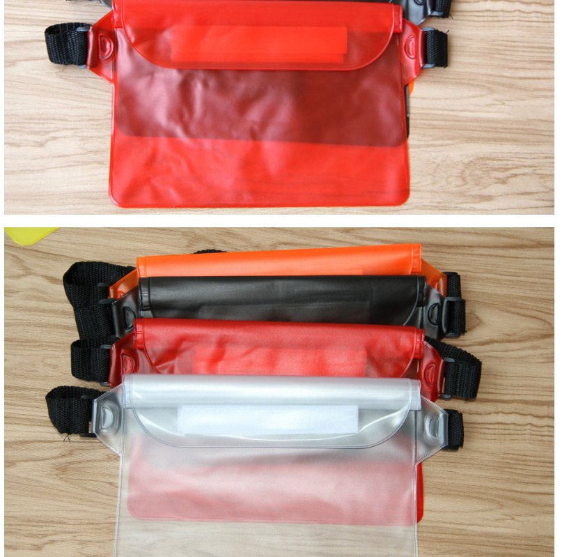 Fashion Pink Storage Bag Pvc Swimming Cell Phone Waterproof Waist Bag,Household goods