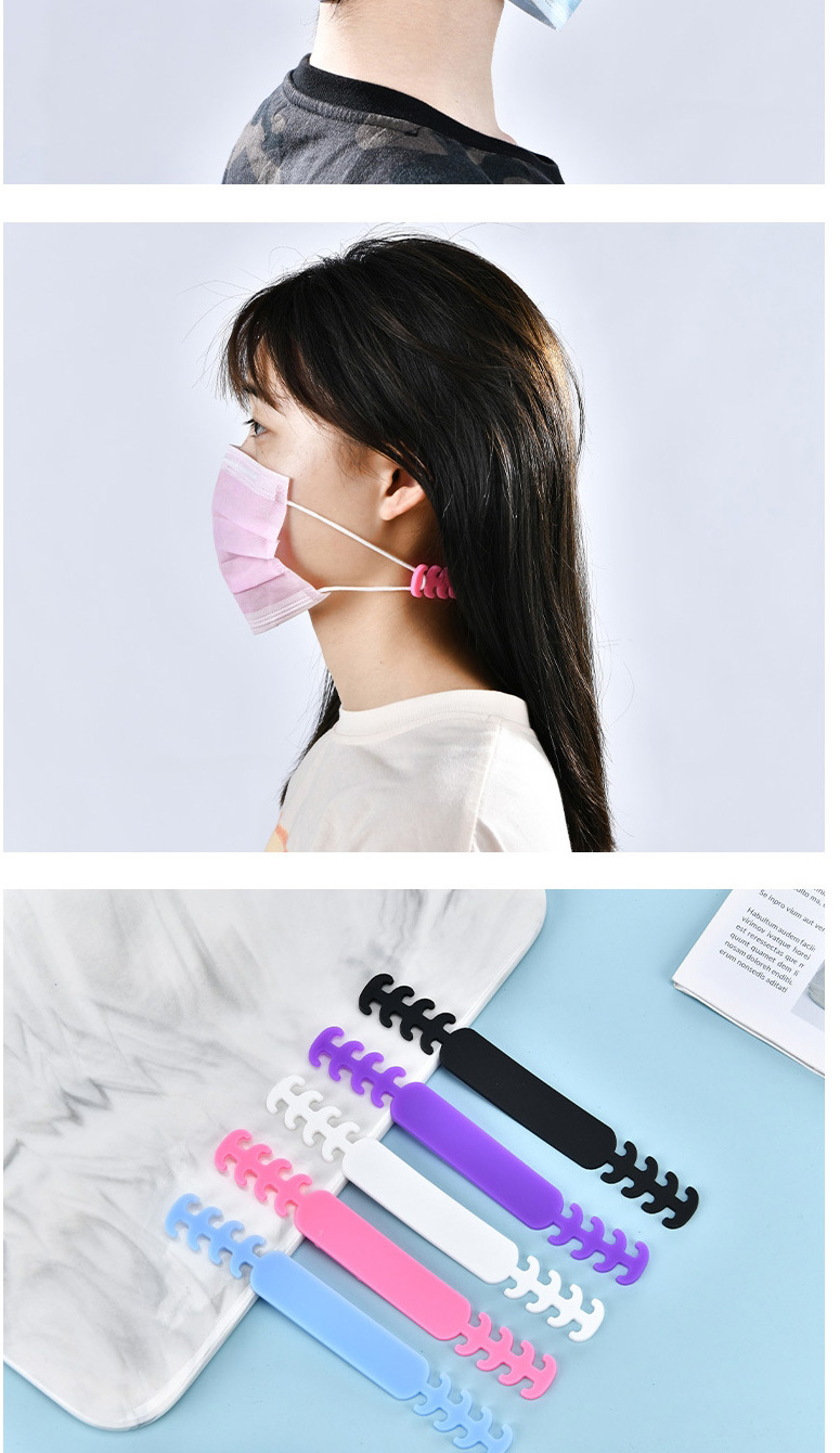 Fashion Purple Nebula Mask Hook Adjustment Artifact,Household goods