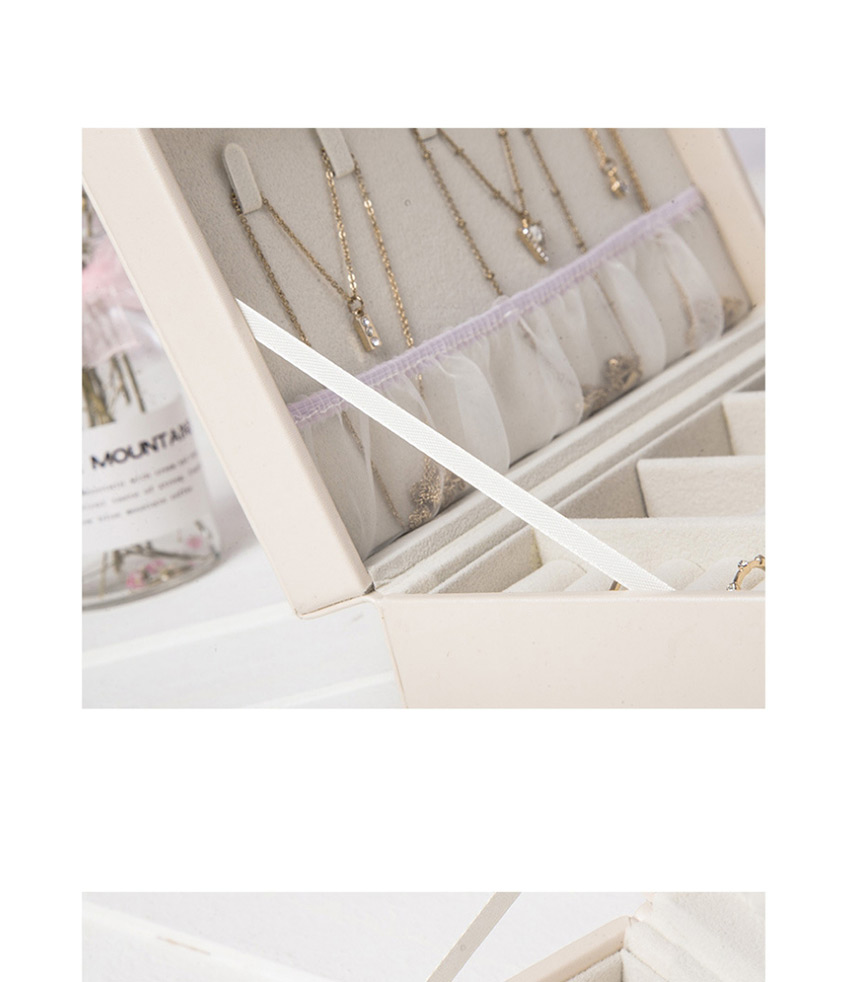 Fashion White Jewelry Multifunctional Jewelry Box,Jewelry Packaging & Displays