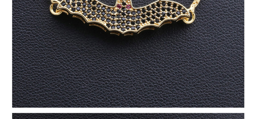 Fashion Bat Micro Inlay Zircon Butterfly Pixiu Puppy Bat Hanging Necklace,Pendants