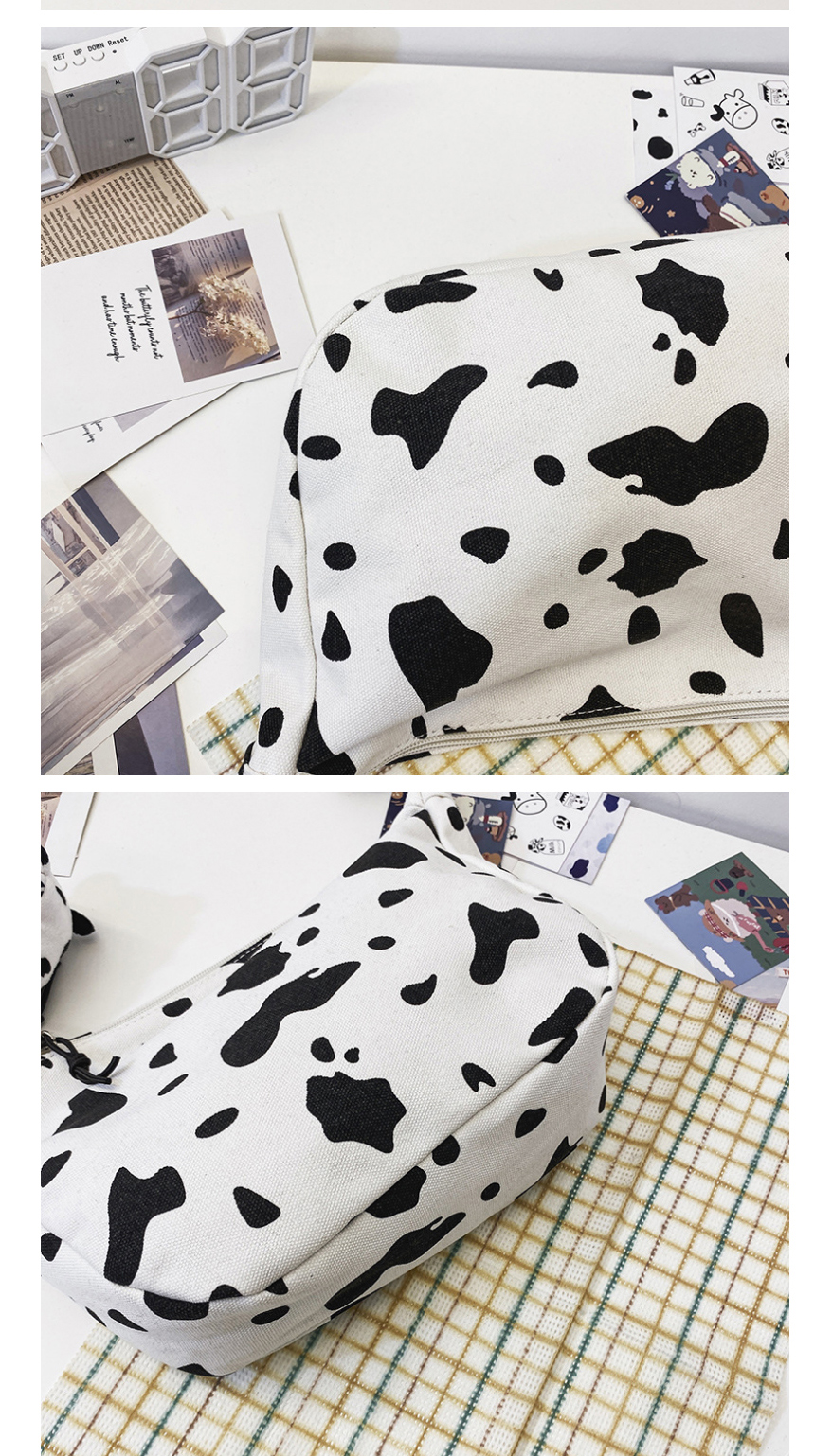 Fashion White Without Pendant Polka Dot Cow Print Crossbody Shoulder Bag,Messenger bags