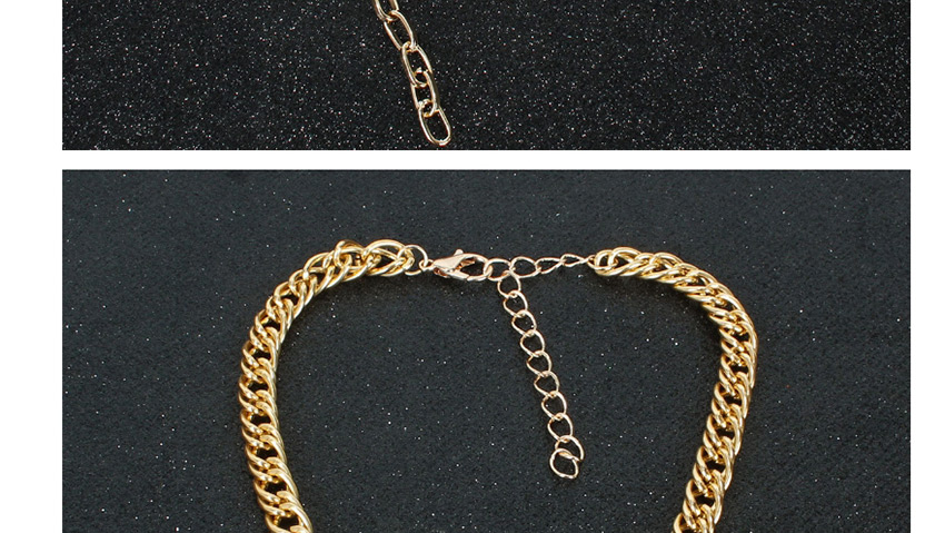 Fashion Golden Alloy Chain Tassel Multi-layer Necklace,Chains
