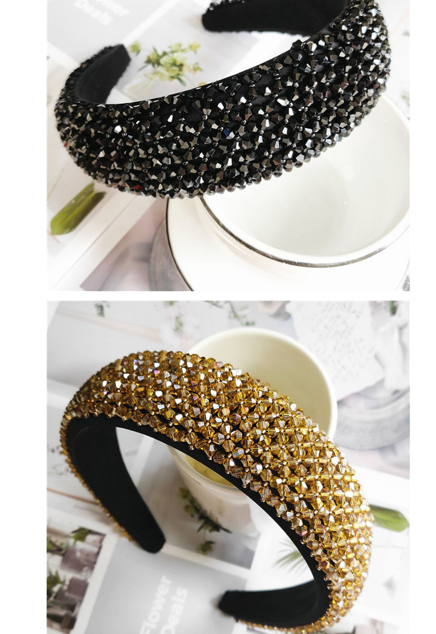 Fashion Color 206157w Wind Crystal Full Diamond Headband Crystal Headband Accessories,Jewelry Packaging & Displays