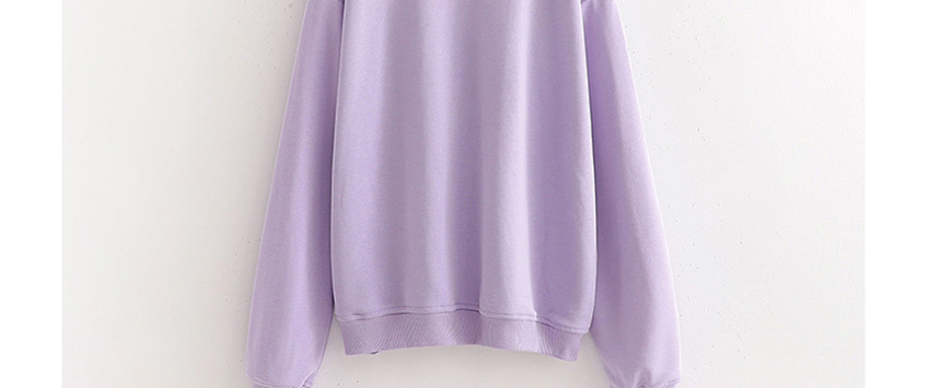 Fashion Purple Off-the-shoulder Loose Sweater Coat,Tank Tops & Camis