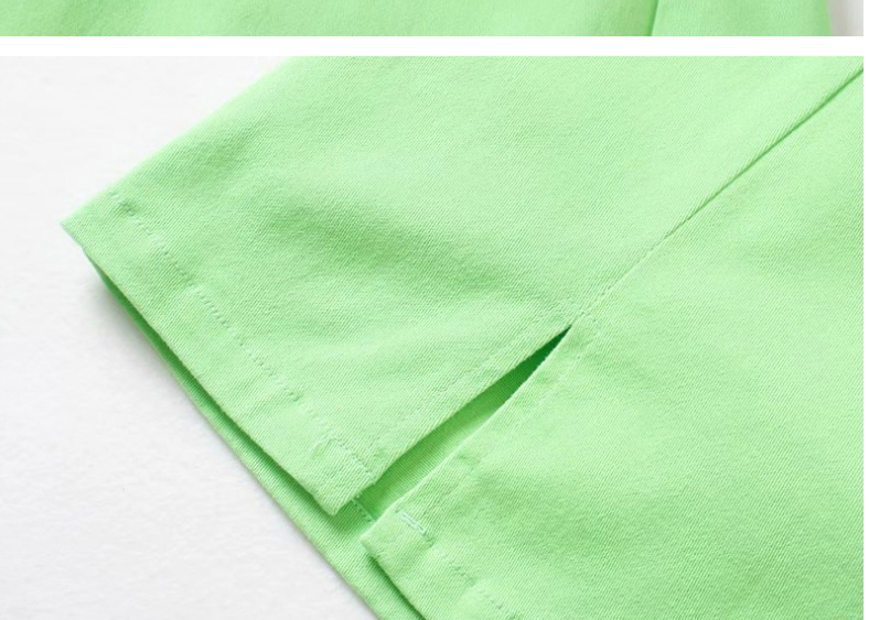 Fashion Green Loose A-line Split Skirt,Skirts