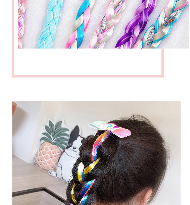 Fashion Symphony Butterfly Net Yarn Butterfly Snowflake Animal Wig Braid Children Hair Rope,Kids Accessories