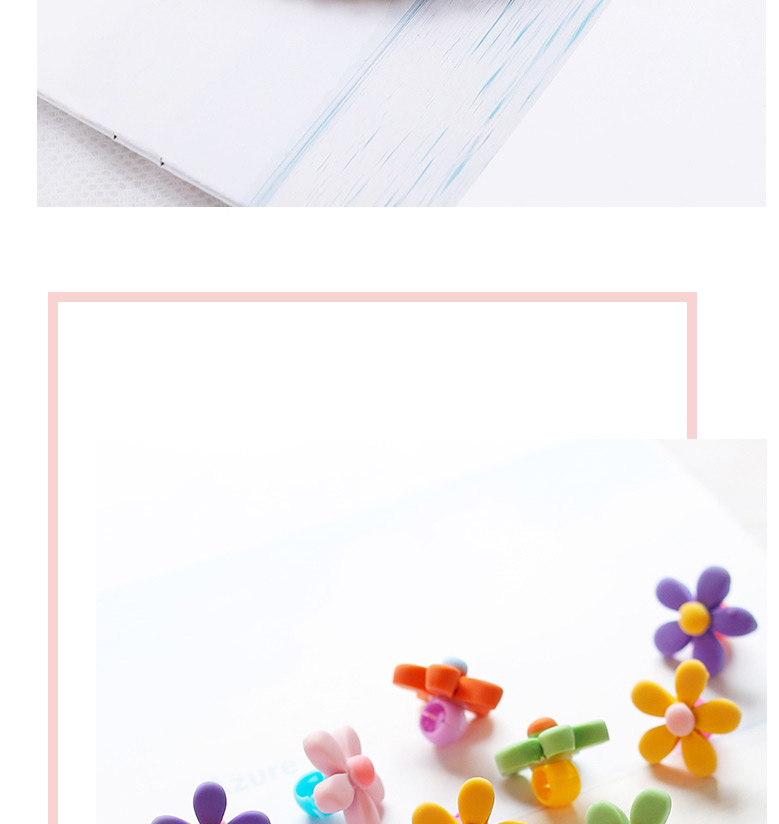Fashion Meng Mouse Series (10 Pack) Resin Fruit Flower Animal Children Doudou Buckle Clip,Kids Accessories