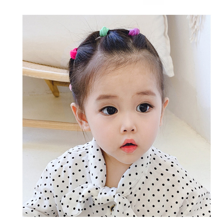 Fashion Korean Version Of The Color 20 Large-bird Bag High-strength Childrens Hair Rope,Kids Accessories