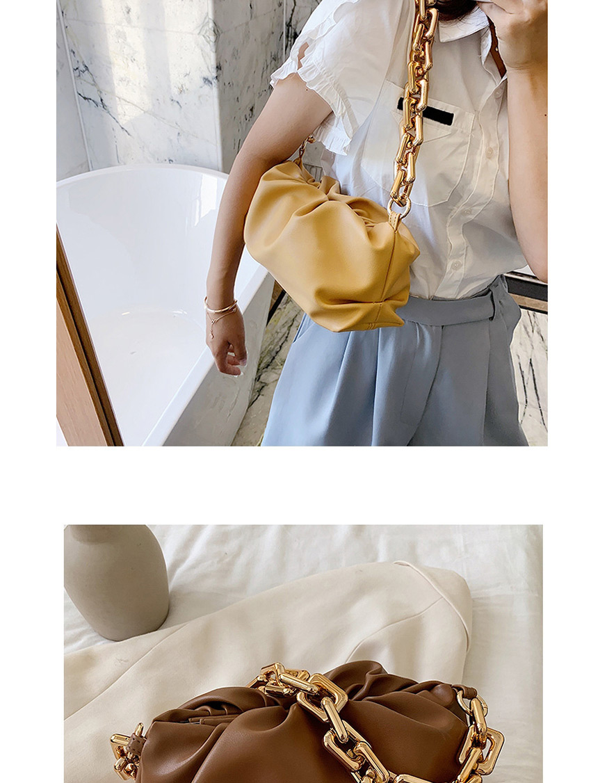 Fashion Brown Cloud Crossbody Shoulder Bag,Messenger bags