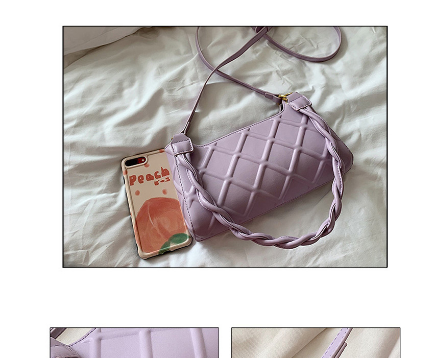 Fashion Purple One-shoulder Crossbody Bag,Messenger bags