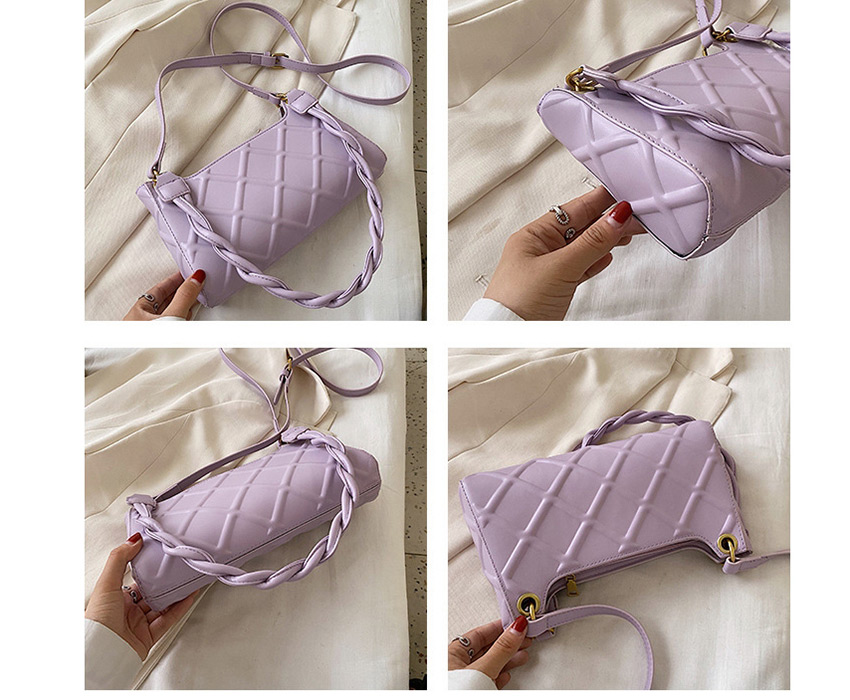 Fashion Purple One-shoulder Crossbody Bag,Messenger bags