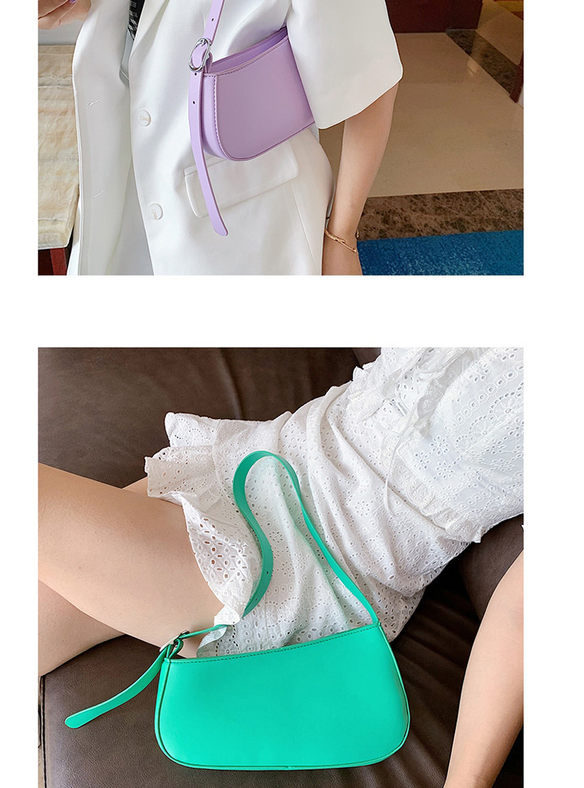 Fashion Green One-shoulder Portable Underarm Bag,Messenger bags